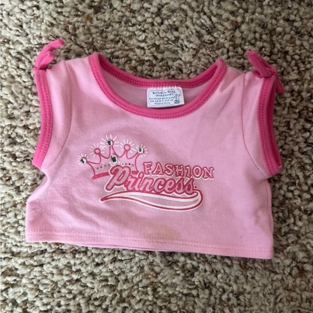 Build a Bear Workshop BABW Fashion Princess Vintage Top Accessory